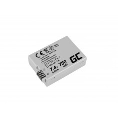 Baterija LP-E8 ® Canon EOS Rebel T2i, T3i, T4i, T5i, EOS 600D, 550D, 650D, 700D, Kiss X5, X4, X6 7.4V 750mAh