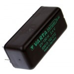  Varta Mempac 2 x V150H - 2,4V / 150mAh Print 2/2 pin ++/--
