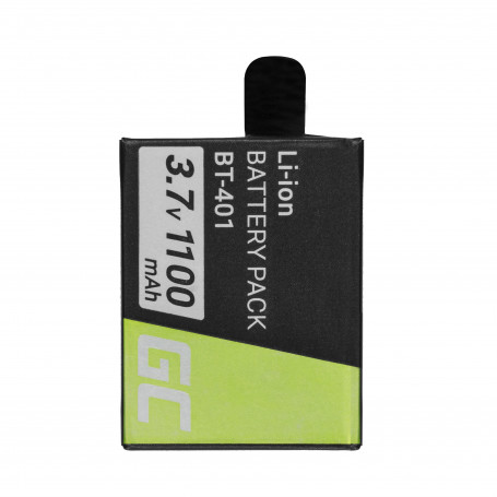 Baterija ® AHDBT-401 Ładowarka AHBBP-401 do GoPro Hero 4 Black Silver 1100mAh
