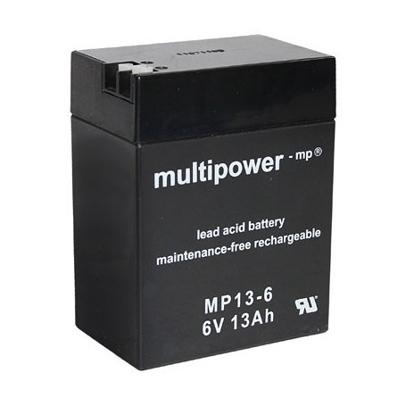 Multipower MP13-6  6V / 13Ah