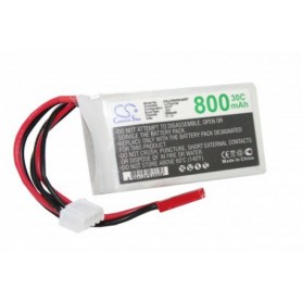 11.1V 800 mAh Li-Po baterija