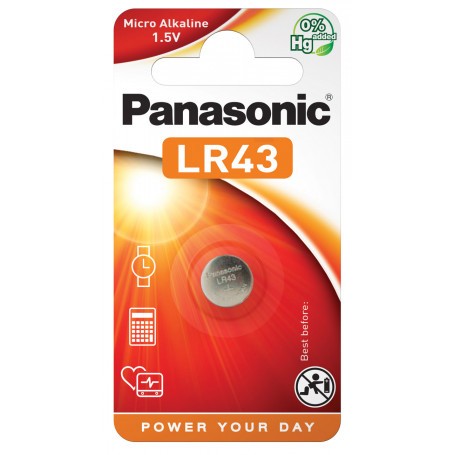 Panasonic LR43 1.5V