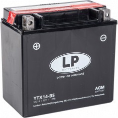 YTX14-BS 12V 190A 12Ah Landport moto akumulator