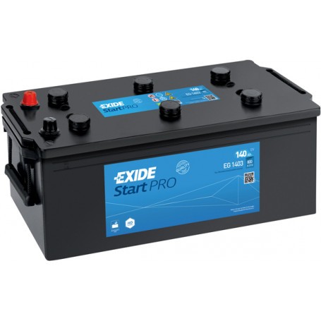 Exide 12V 140Ah L+ 800A Professional