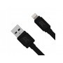 GCmatte Lightning Flat Kabel 25 cm with fast charging Apple 2.4A
