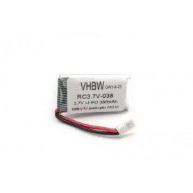 Baterija za Carrera CRC X1 Li-Ion, 3.7V, 380mAh