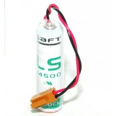Saft ER6V 2600mAh s konektorjem za PLC