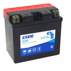 Exide ETZ7-BS D+ 6Ah 100A(EN) 113x70x105 - ETZ7-BS