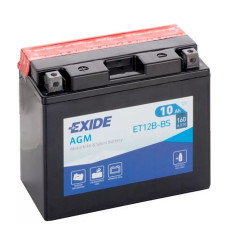Exide ET12B-BS L+ 10Ah 160A(EN) 150x70x130 - YT12B-BS