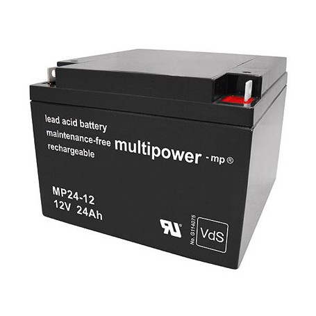 Mutipower MP24-12 12V 24Ah M5