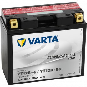 Varta YT12B-BS 12V 12Ah 215A