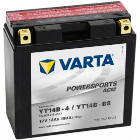 Varta YT14B-BS 12V 12Ah 190A