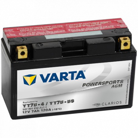 Varta YT7B-BS 12V 7Ah 120A