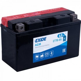 Akumulator Exide ET7B-BS L+ 6,5Ah 90A(EN) 150x65x93 - YT7B-BS