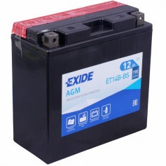 Exide ET14B-BS 12ah 190A(EN) 150x70x145