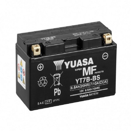 Yuasa YT7B-BS 12V 6.5Ah 110A