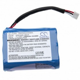 Baterija za Bang & Olufsen BeoPlay A3 wie 3ICR18/65, 2600 mAh