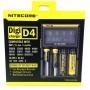 NiteCore D4 Li-Ion univerzalni polnilnik