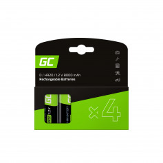 Baterija 4x D R20 HR20 Ni-MH 1.2V 8000mAh