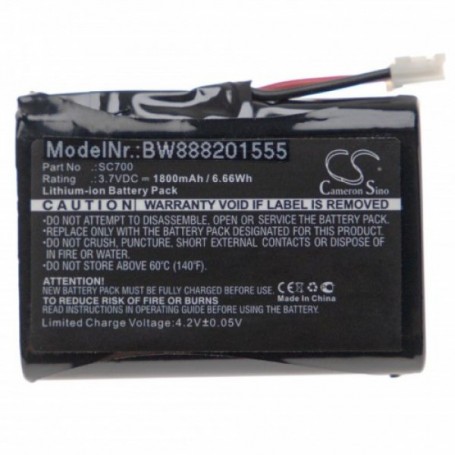 Baterija za otroško varuško Oricom Secure 700, 1800 mAh