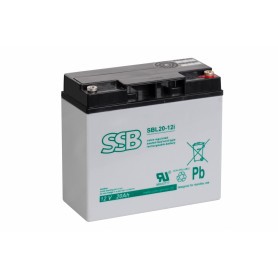 12V 20Ah AGM akumulator SBL 20-12i