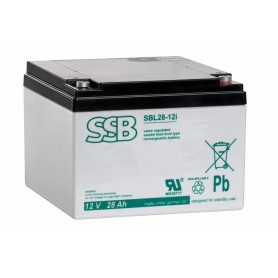 12V 28Ah AGM akumulator SBL 28-12i