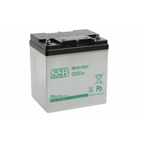 12V 28Ah AGM akumulator SBL 28-12i(sh)