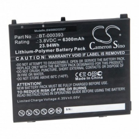 Baterija za Zebra ET50, 6300 mAh