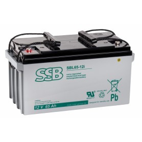 12V 65Ah AGM akumulator SBL 65-12i