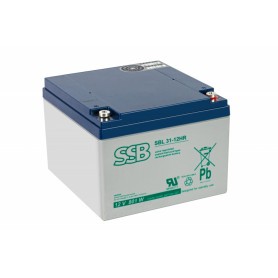 12V 26Ah AGM akumulator SBL 31-12HR