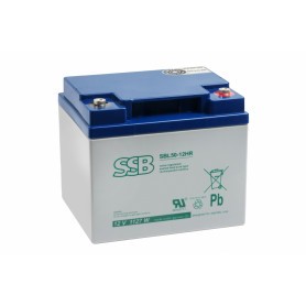 12V 40Ah AGM akumulator SBL 50-12HR