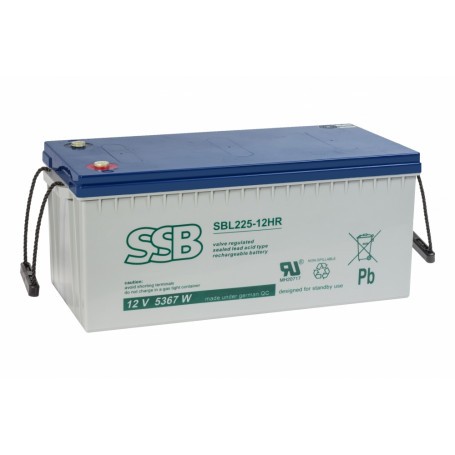 12V 200Ah AGM akumulator SBL 225-12HR