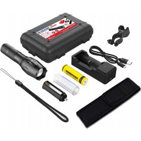 Velamp IR547 200 lm akumulatorska ročna svetilka - SET