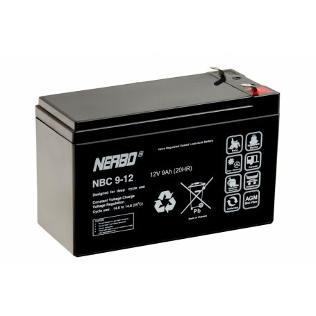 Nerbo NBC 9-12 12V 9Ah longlife