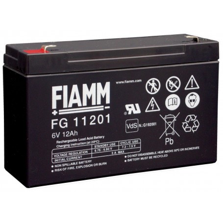 Fiamm FG11201 6V / 12Ah VdS G192001