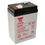 Yuasa NP4-6 6V / 4Ah Faston 4,8 mm 