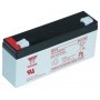 Yuasa NP3-6 6V / 3Ah, Faston 4,8