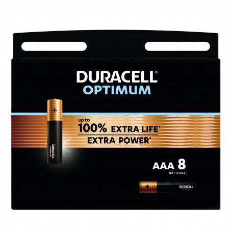 DURACELL Optimum MN2400 LR03 AAA (8-blister)