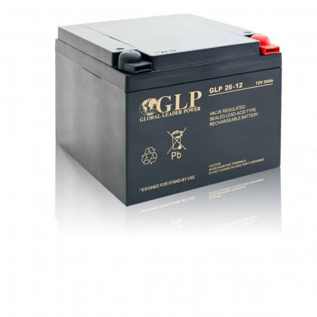 GLP 12V 26Ah akumulator