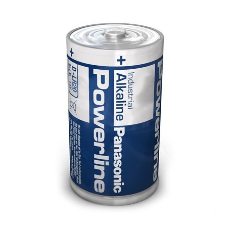 Baterija Panasonic Powerline LR20 1.5V alkalna