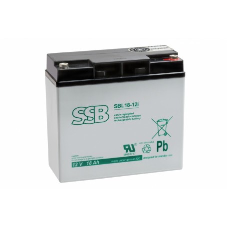 12V 18Ah AGM akumulator SBL 18-12i