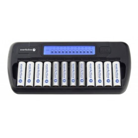 NC-1200 polnilnik za 1-12 AA / AAA baterije NiMh