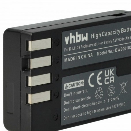 Baterija za Pentax D Li109 D-Li109 K30 K-50 K-500 K2 K-2 K-R KR