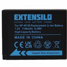 Baterija NP-W126 Fujifilm FinePix HS30EXR, HS33EXR, HS50EXR, X-A1, X-A3, X-E1, X-E2, X-M1, X-T1, X-T2 7.4V 950mAh