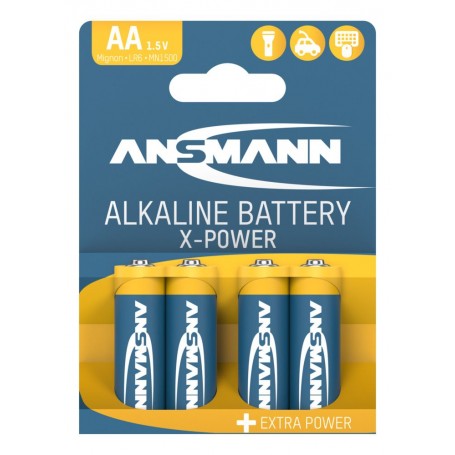 BAT ANS ALKALNA X-POWER LR06 (4 V BLISTRU)