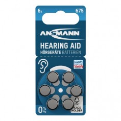Ansmann baterije za slušni aparat 675 (PR44)