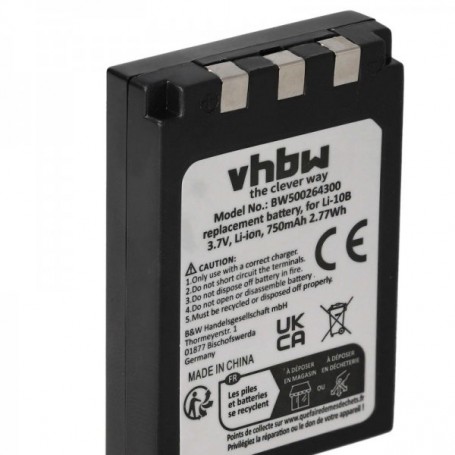 Baterija za Olympus Li10B LI-12B U30 U-25 U-20 U-15 U-410 LI-10B