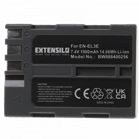 Baterija EN-EL3 Ładowarka MH-18 ® do Nikon DSLR D100 D200 D300 D50 D70 D80