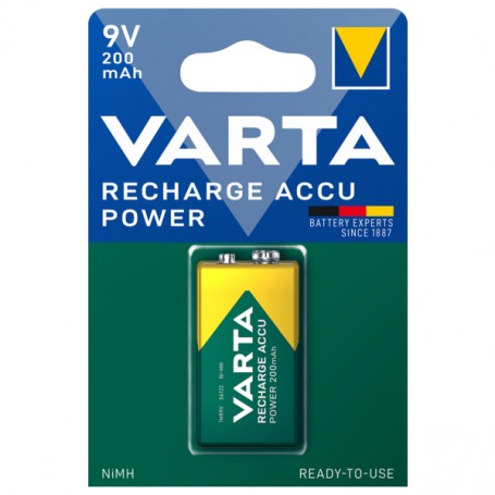Varta Ready2Use 9V-Block Ni-MH 8,4V / 200mAh
