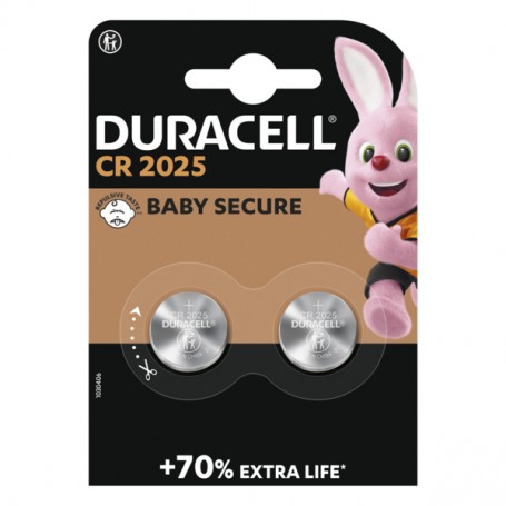 Duracell CR2025 3V 126 mAh 2/blister
